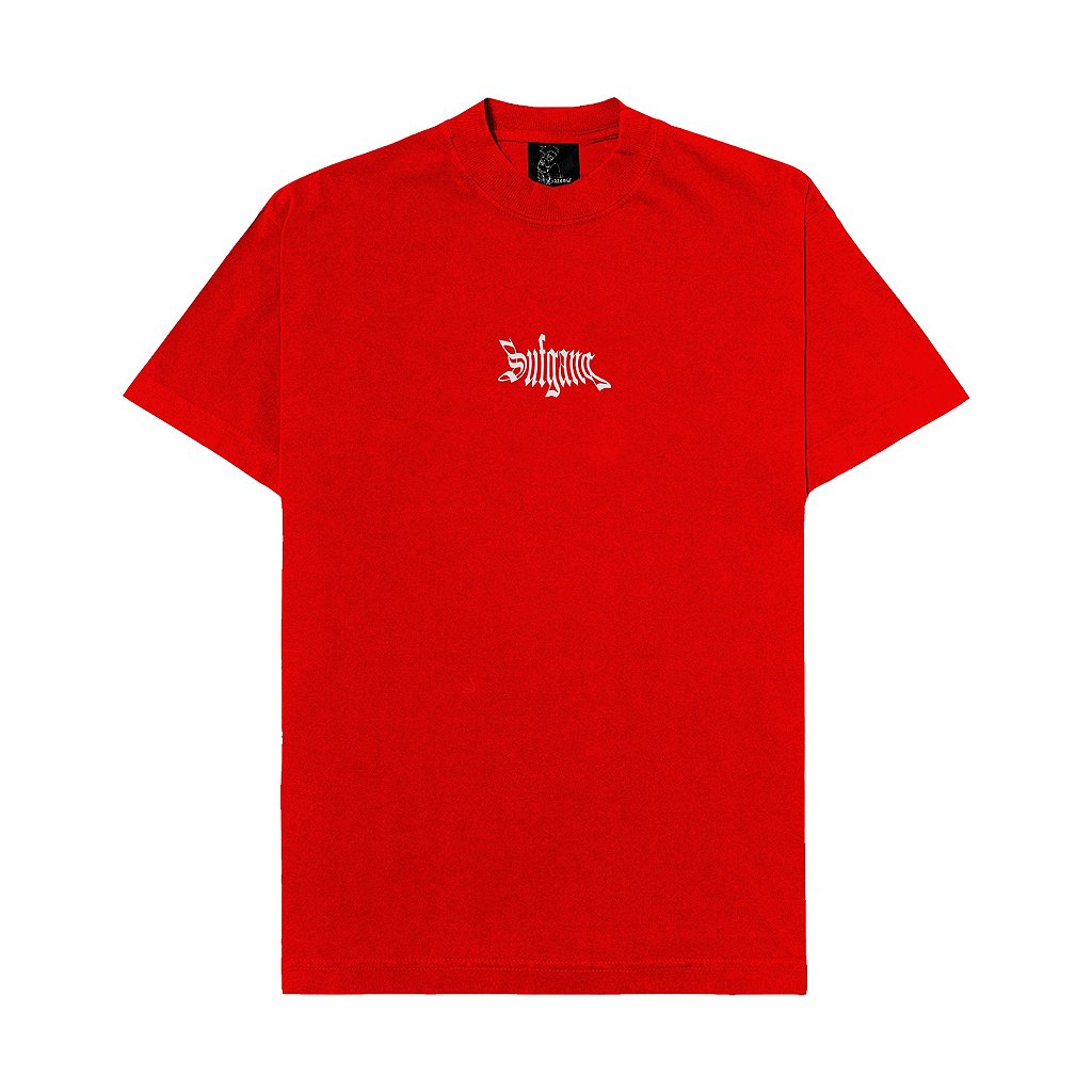 TEE BASIC RED / WHITE LOGO