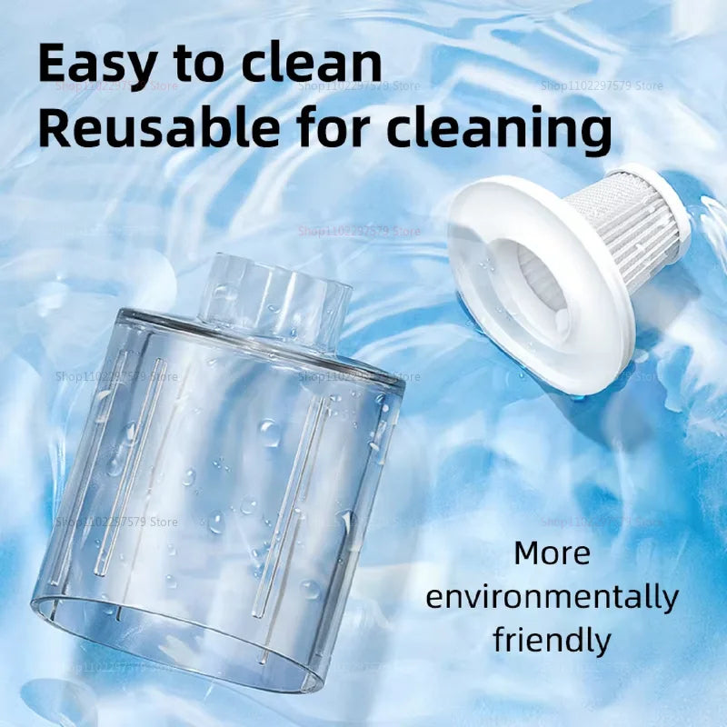 Aspirador de Pó Portátil — Recarregável, Sem Fio, Mini Aspirador para Carro e Casa, Aspirador Compacto e Portátil, Eletrodoméstico Prático para Limpeza