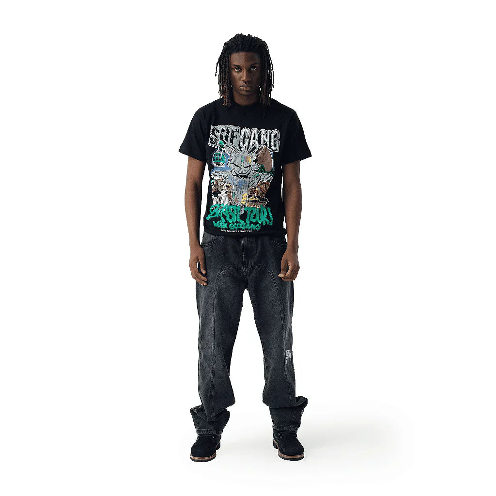 COMPRE 3, PAGUE 2 - Kit Completo Sugflo Camisa The Redeemer + Calça Jeans + Boné Purple [BLACK FRIDAY]