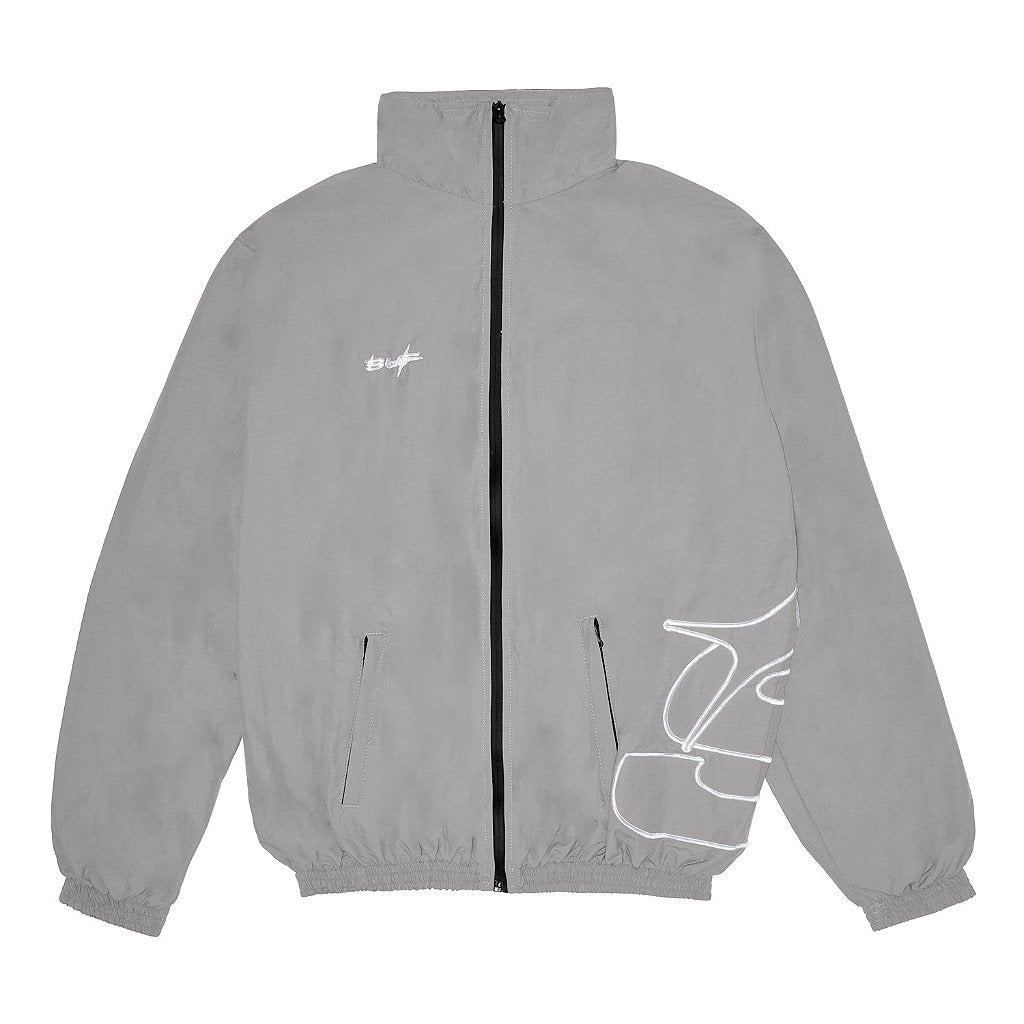 TRACK JACKET S STAR GREY