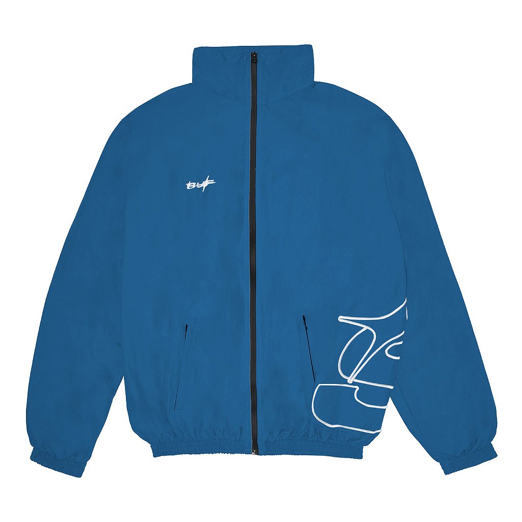 TRACK JACKET S STAR NAVY BLUE